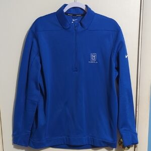 Nike Blue Golf Pullover